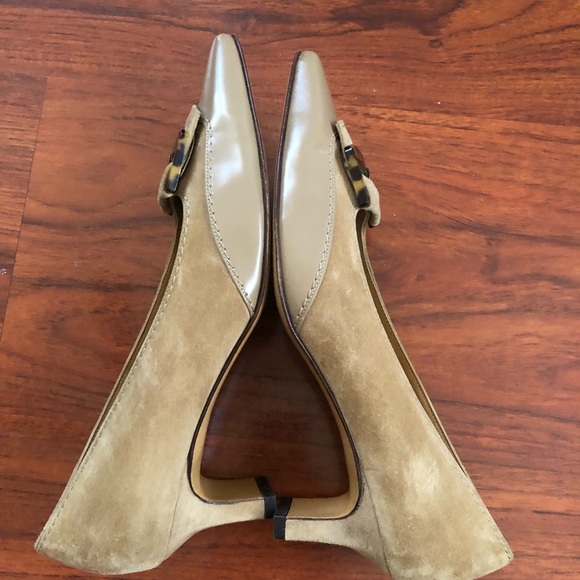 Salvatore Ferragamo Square Pumps Heels - Picture 4 of 16